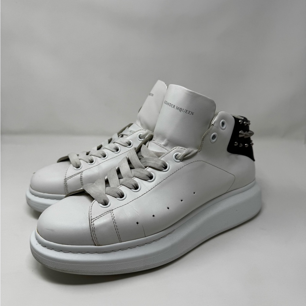 Alexander McQueen White and Black Men's Shoes
